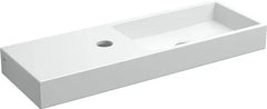 Clou Mini Wash Me fontein 56cm, met kraangat links, wit keramiek -  CL/03.03138-2