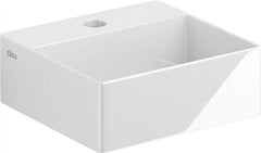 Clou New Flush 1 - 28 cm fontein met kraangat wit keramiek -  CL/03.03410.01