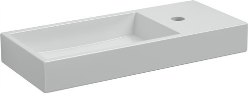 Clou Mini Wash Me Plus fontein 56cm met kraangat rechts, wit keramiek -  CL/03.03236