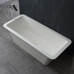 StoneArt Vrijstaand Badkuip BS-502 - wit glanzend - 179x80