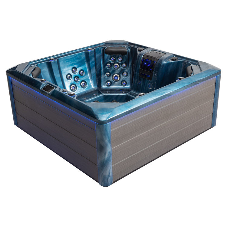 AWT Aussenwhirlpool IN-702 premium OceanWave 212x212 grau