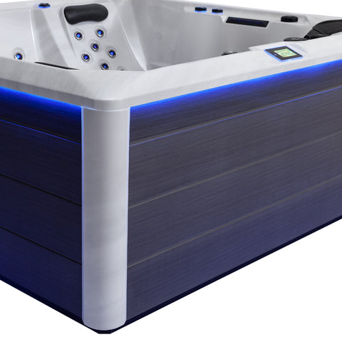 AWT Aussenwhirlpool IN-701 premium OceanWave 212x212 grau