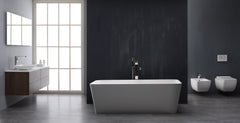 StoneArt Vrijstaand Badkuip BS-551  wit 170x80 glanzend