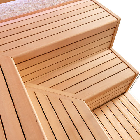 AWT Sauna E1603XL Hemlock 240x200 10.8kW Virta Bi-O