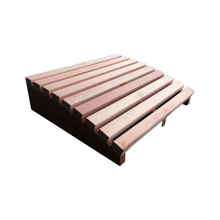 AWT Saunazubehör Nackenstütze rote Zeder