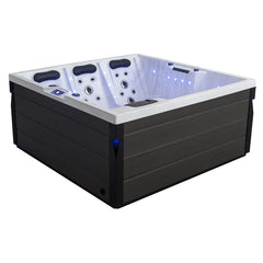 AWT Whirlpool Aussenwhirlpool IN-402 eco extreme pro Sterling Silver 200x200 grijs