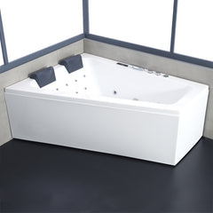 AWT Whirlpool GE104TSL mit Acryl-Schürze 170x130 rechts