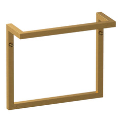 BRAUER Handdoekbeugel model B 35 goud geborsteld