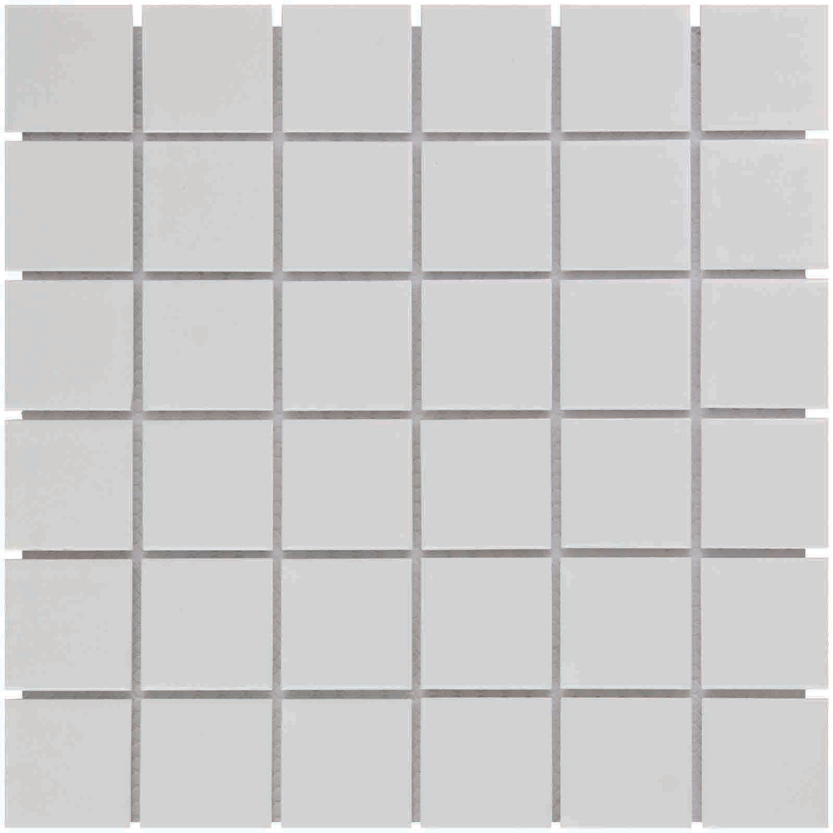 The Mosaic Factory Barcelona Mozaiek Tegel Vierkant - Extra Wit Porselein Geglazuurd 309x309 mm