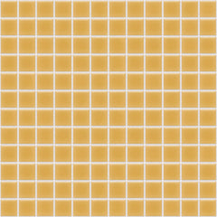 The Mosaic Factory Barcelona Mozaiek Tegel Vierkant - Geel gevlamd Porselein Geglazuurd 300x300 mm