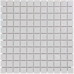 The Mosaic Factory Barcelona Mozaiek Tegel Vierkant - Extra Wit Porselein Geglazuurd 300x300 mm