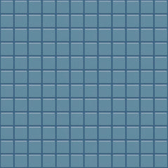 The Mosaic Factory Barcelona Mozaiek Tegel Vierkant - Blauw Porselein Geglazuurd 300x300 mm