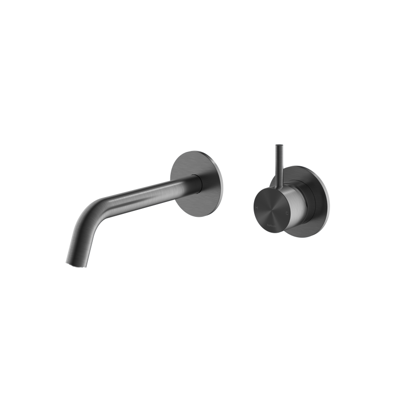 Hotbath Archie AR125 Inbouw wastafelkraan RVS 316 - Geborsteld Gunmetal PVD