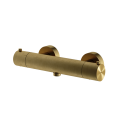 Hotbath Archie AR088 douchethermostaat RVS 316 -  Geborsteld Messing PVD