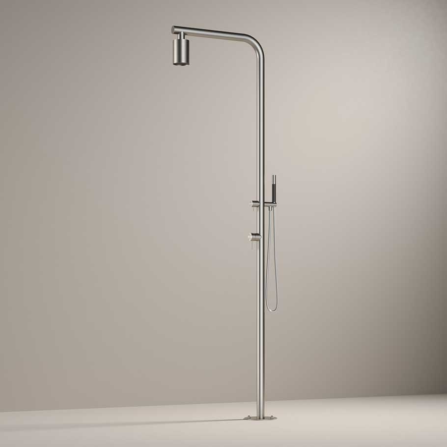 Hotbath Archie AR090 buitendouche - RVS 316 - RVS