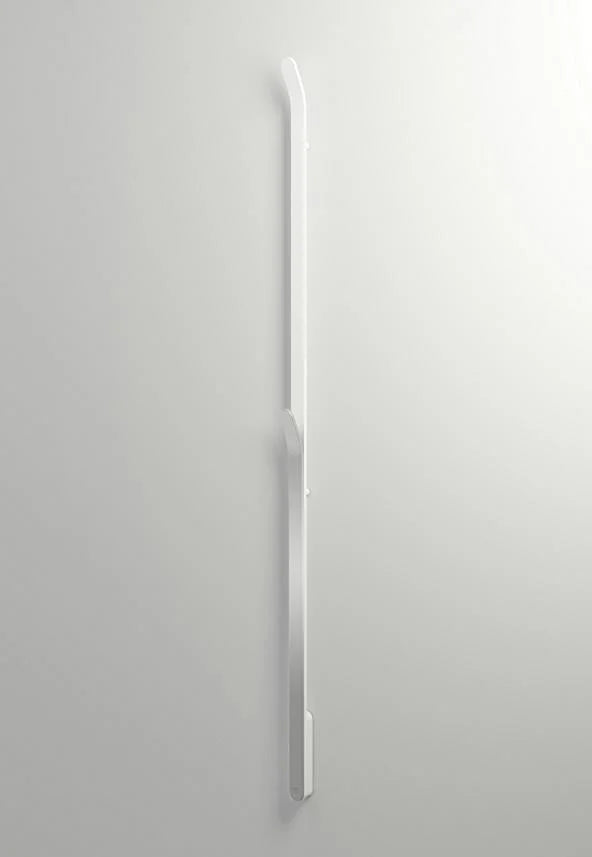 Instamat Arc elektrische handdoekwarmer 170 cm Mat Wit met Geborsteld front - ARC001