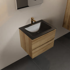 MONDIAZ AIVY 60cm badmeubel Chai, wastafel Urban solid surface midden 1 kraangat
