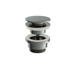 Hotbath Archie AR708 niet-afsluitbare plug rond RVS 316 - RVS