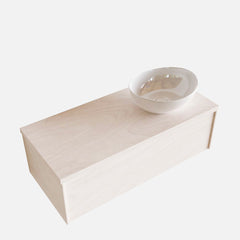 MONDIAZ LUSH 100 badmeubel underlayment 1 lades BARCO rechts 1 kraangat