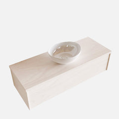 MONDIAZ LUSH 120 badmeubel underlayment 1 lades BARCO midden 1 kraangat