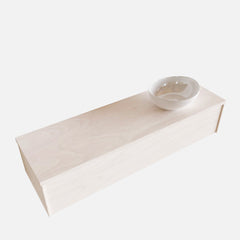 MONDIAZ LUSH 150 badmeubel underlayment 1 lades BARCO rechts geen kraangat