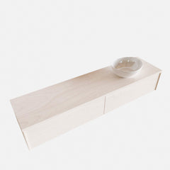 MONDIAZ LUSH 180 badmeubel underlayment 2 lades BARCO rechts geen kraangat