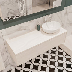 MONDIAZ LUSH 120 badmeubel underlayment 1 lades BARCO rechts 1 kraangat