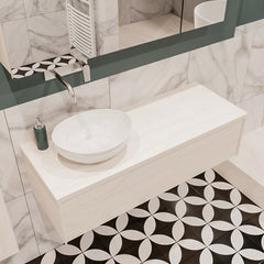 MONDIAZ LUSH 120 badmeubel underlayment 1 lades BARCO links geen kraangat