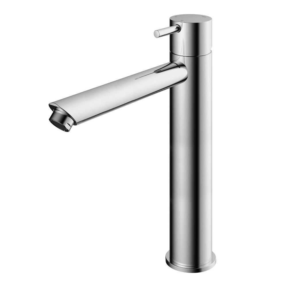 Hotbath Cobber CB003HS wastafelkraan hoog Verouderd Messing