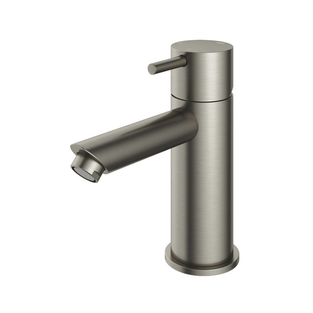 Hotbath Cobber CB003S wastafelkraan - Geborsteld Nikkel