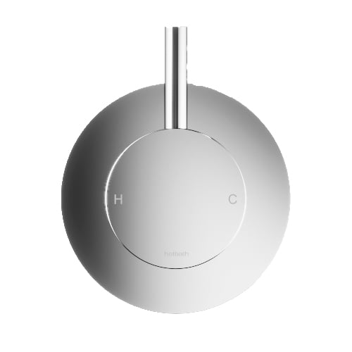 Hotbath Cobber B010 inbouw stopkraan Chroom
