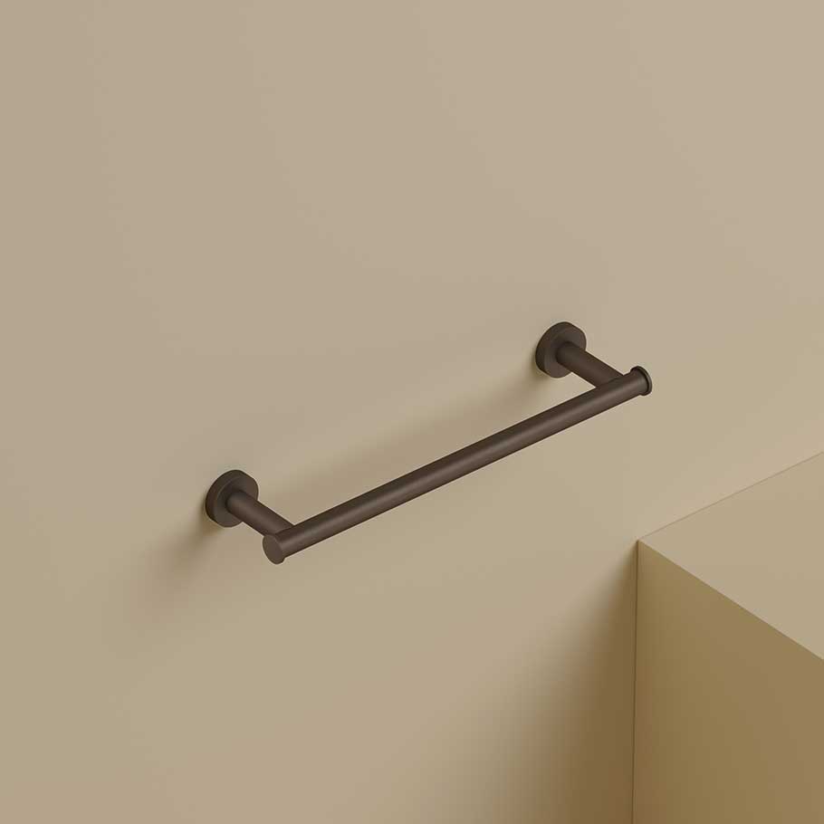 Hotbath &More BAA06 handdoekstang 34cm - Tuscan Bronze