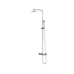 IVY Pact opbouw regendoucheset - 30cm medium hoofddouche - 3-standen handdouche - chroom