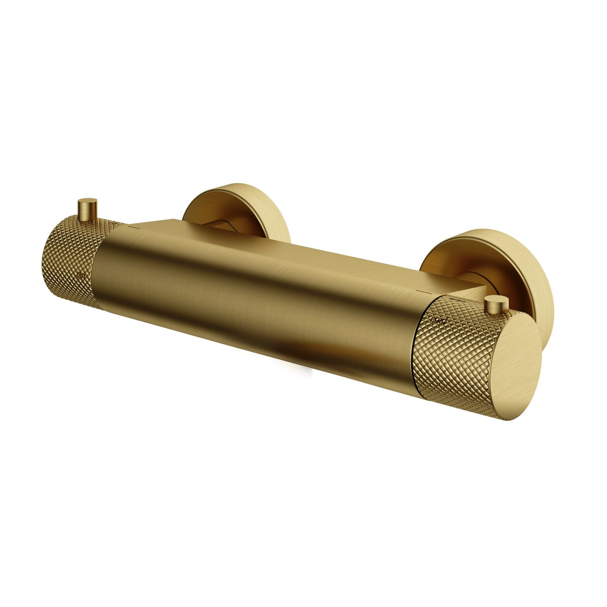 Hotbath Cobber X CX008 opbouw douchethermostaat - Geborsteld Messing PVD