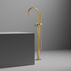 Hotbath Cobber X CX177EXT afbouwdeel voor vrijstaande badkraan - Verouderd Messing