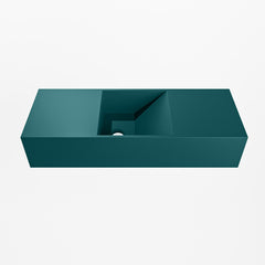 MONDIAZ TYNE 60cm fontein solid surface kleur Smag. Positie wastafel midden