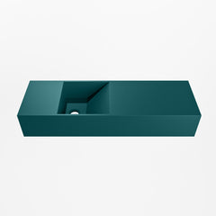MONDIAZ TYNE 70cm fontein solid surface kleur Smag. Positie wastafel links