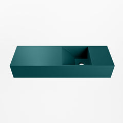 MONDIAZ TYNE 70cm fontein solid surface kleur Smag. Positie wastafel rechts