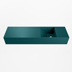 MONDIAZ TYNE 80cm fontein solid surface kleur Smag. Positie wastafel rechts