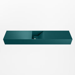 MONDIAZ TYNE 110cm fontein solid surface kleur Smag. Positie wastafel midden