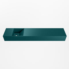 MONDIAZ TYNE 110cm fontein solid surface kleur Smag. Positie wastafel links
