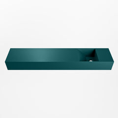 MONDIAZ TYNE 110cm fontein solid surface kleur Smag. Positie wastafel rechts