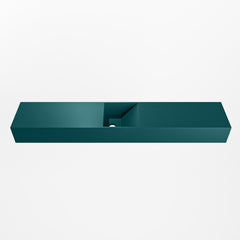 MONDIAZ TYNE 120cm fontein solid surface kleur Smag. Positie wastafel midden