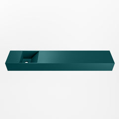 MONDIAZ TYNE 120cm fontein solid surface kleur Smag. Positie wastafel links