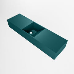 MONDIAZ TYNE 80cm fontein solid surface kleur Smag. Positie wastafel midden