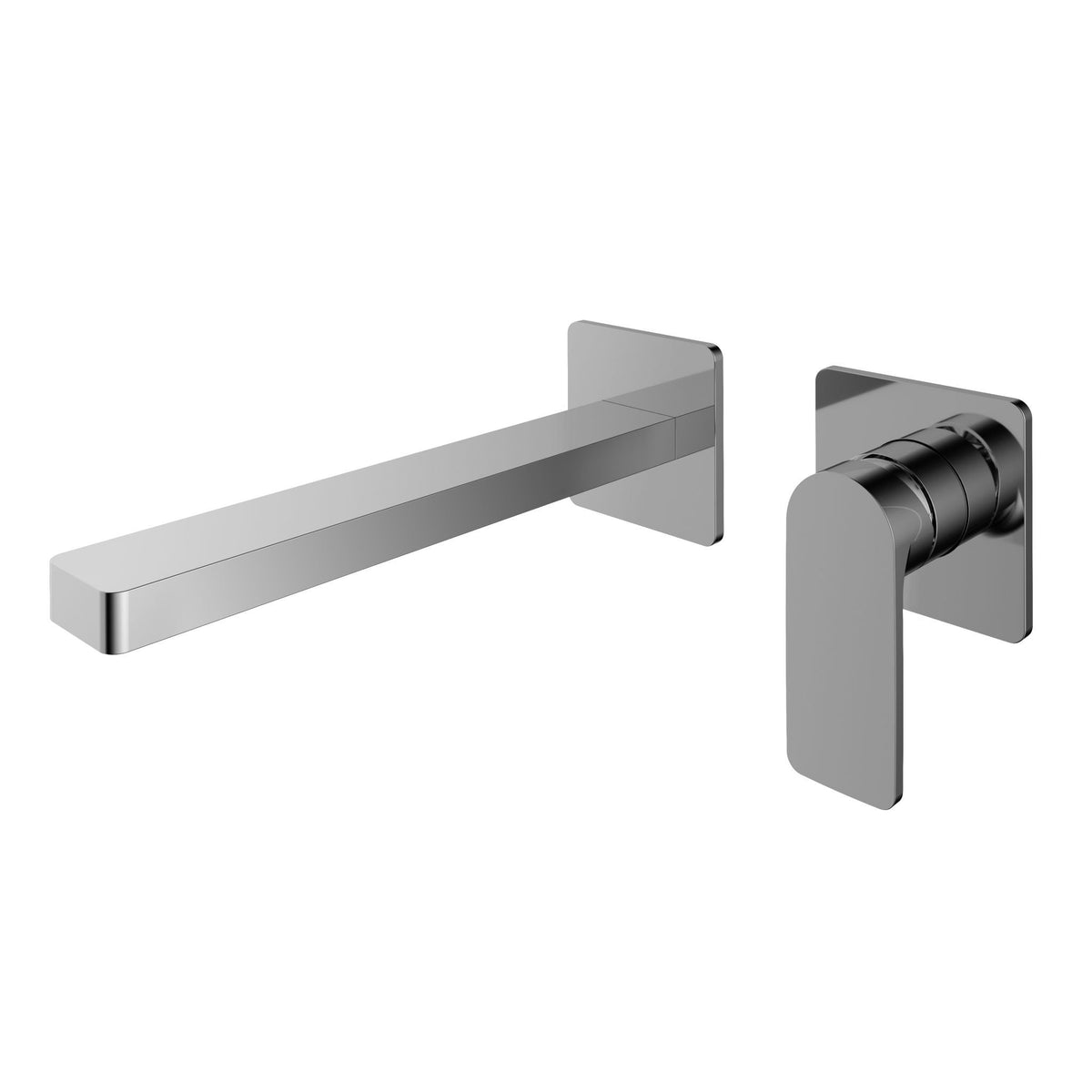 Hotbath Gal GL005EXTBGP afbouwdeel - inbouw wastafelmengkraan - Geborsteld Gunmetal PVD