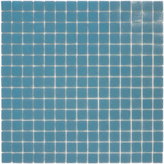 The Mosaic Factory GM10 Amsterdam Blauw Zachte korrel - glas mozaïektegel 2x2cm