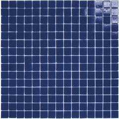 The Mosaic Factory GM13 Amsterdam Kobaltblauw Zachte korrel - glas mozaïektegel 2x2cm