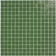 The Mosaic Factory GM24 Amsterdam Groen Zachte korrel - glas mozaïektegel 2x2cm