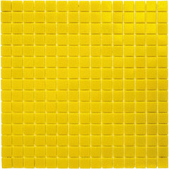 The Mosaic Factory GM38D Amsterdam Geel Zachte korrel - glas mozaïektegel 2x2cm